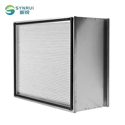 Derin Kıvrımlı HEPA Klima Santrali Filtresi
